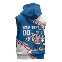 Italy 2026 Baseball Custom Sleeveless Hoodie Go Champions Drip Style