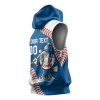 Italy 2026 Baseball Custom Sleeveless Hoodie Go Champions Drip Style