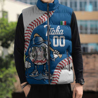 Italy 2026 Baseball Custom Sleeveless Puffer Jacket Go Champions Drip Style