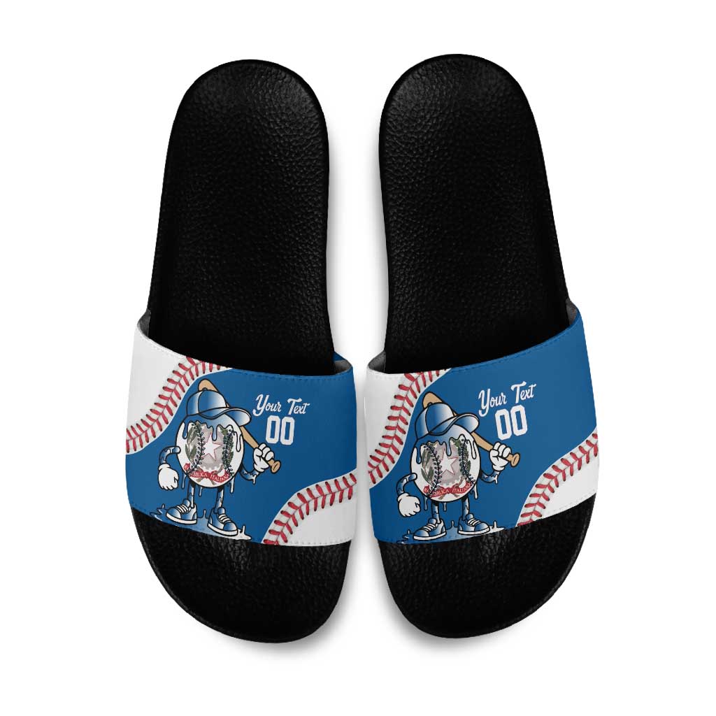 Italy 2026 Baseball Custom Slide Sandals Go Champions Drip Style