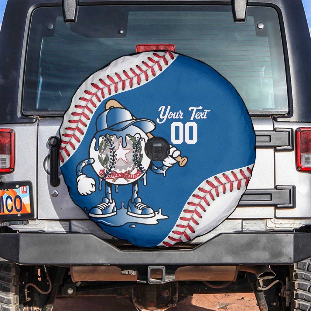 Italy 2026 Baseball Custom Spare Tire Cover Go Champions Drip Style
