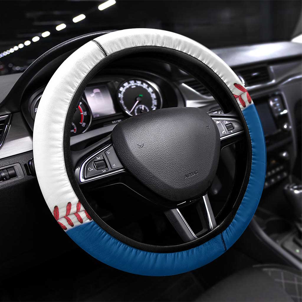 Italy 2026 Baseball Steering Wheel Cover Go Champions Drip Style