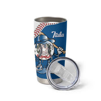 Italy 2026 Baseball Custom Tumbler Cup Go Champions Drip Style