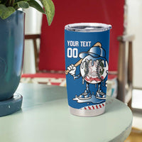 Italy 2026 Baseball Custom Tumbler Cup Go Champions Drip Style