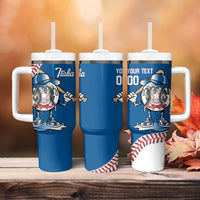 Italy 2026 Baseball Custom Tumbler With Handle Go Champions Drip Style