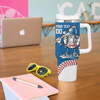 Italy 2026 Baseball Custom Tumbler With Handle Go Champions Drip Style