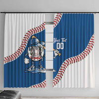 Italy 2026 Baseball Custom Window Curtain Go Champions Drip Style