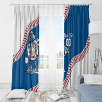 Italy 2026 Baseball Custom Window Curtain Go Champions Drip Style