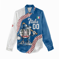 Italy 2026 Baseball Custom Women Casual Shirt Go Champions Drip Style