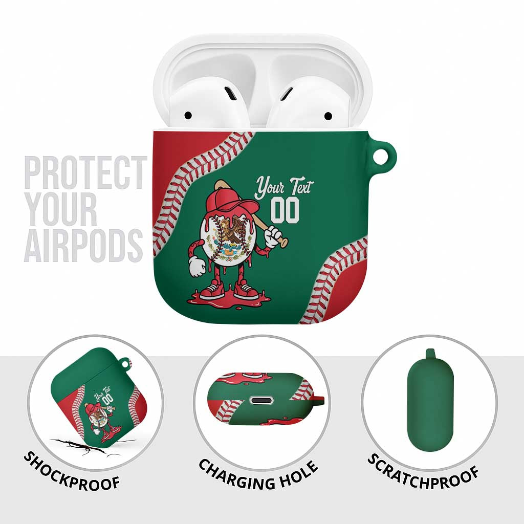 Mexico 2026 Baseball Custom AirPods Case Go Champions Drip Style