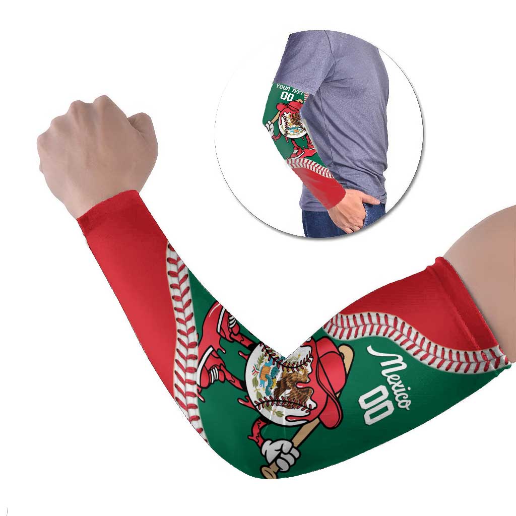 Mexico 2026 Baseball Custom Arm Sleeves Go Champions Drip Style