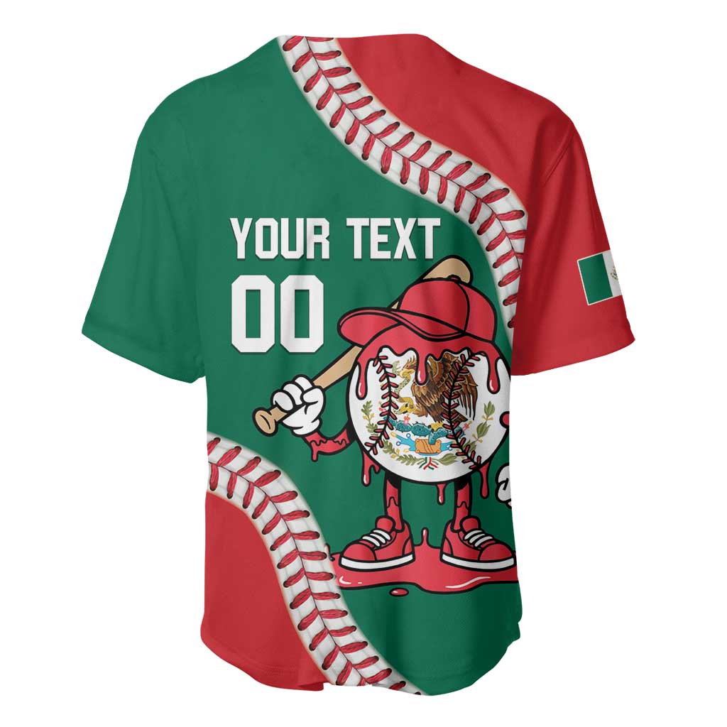 Mexico 2026 Baseball Custom Baseball Jersey Go Champions Drip Style