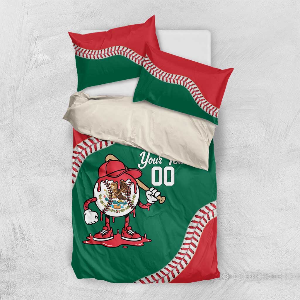 Mexico 2026 Baseball Custom Bedding Set Go Champions Drip Style