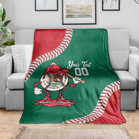 Mexico 2026 Baseball Custom Blanket Go Champions Drip Style