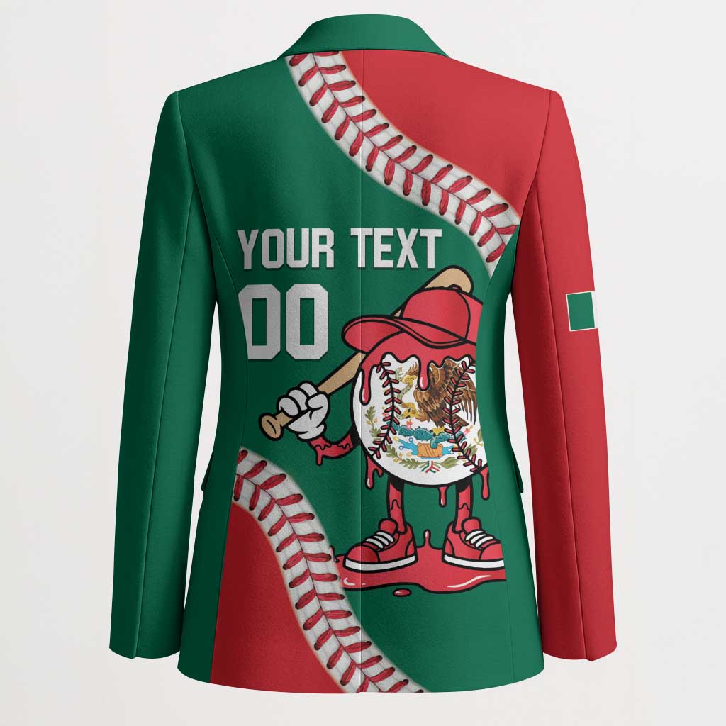 Mexico 2026 Baseball Custom Blazer Go Champions Drip Style