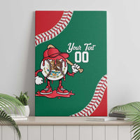 Mexico 2026 Baseball Custom Canvas Wall Art Go Champions Drip Style