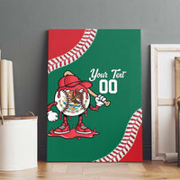 Mexico 2026 Baseball Custom Canvas Wall Art Go Champions Drip Style