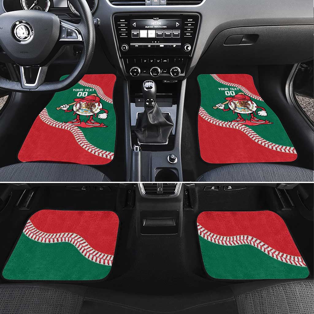 Mexico 2026 Baseball Custom Car Mats Go Champions Drip Style
