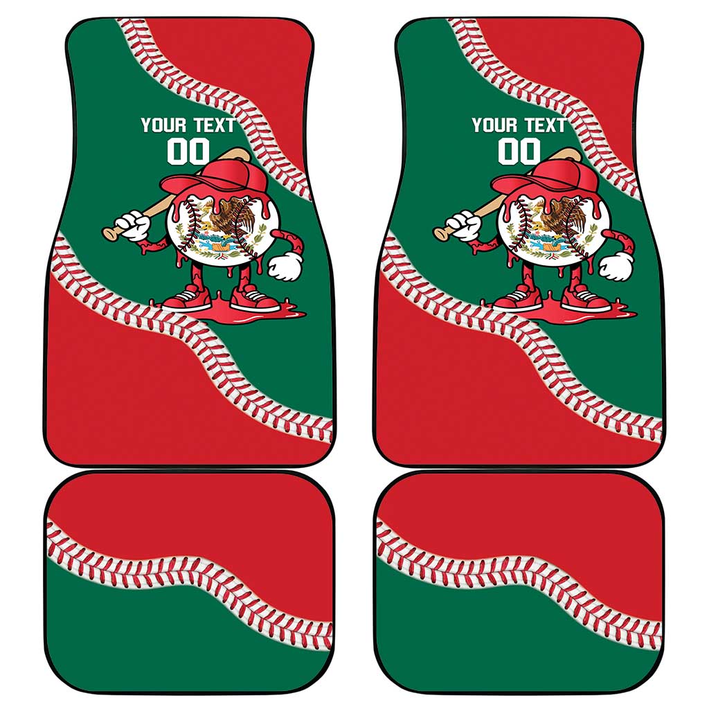 Mexico 2026 Baseball Custom Car Mats Go Champions Drip Style