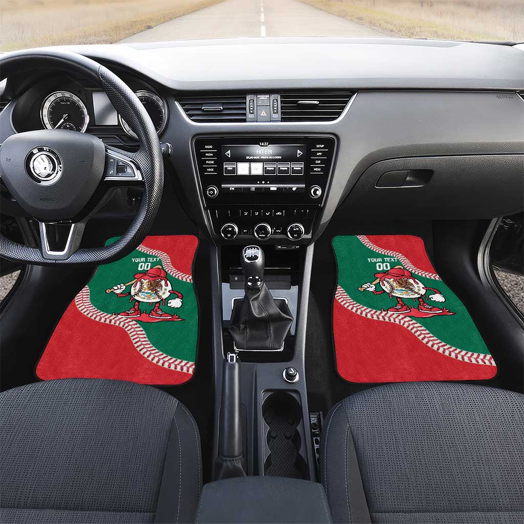 Mexico 2026 Baseball Custom Car Mats Go Champions Drip Style
