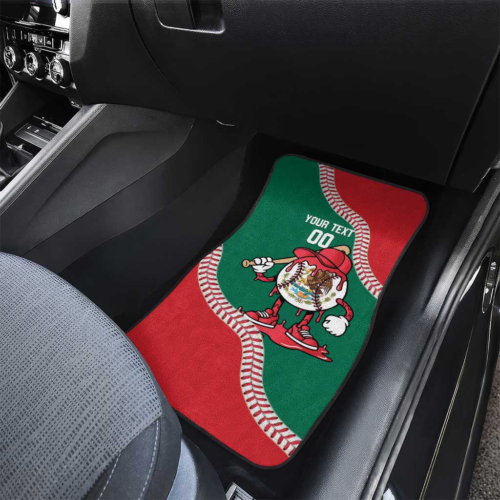 Mexico 2026 Baseball Custom Car Mats Go Champions Drip Style