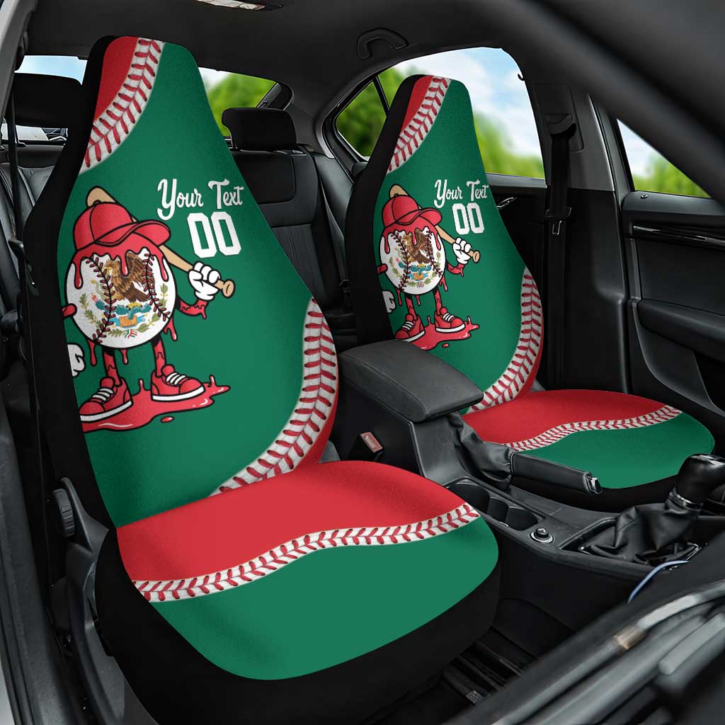 Mexico 2026 Baseball Custom Car Seat Cover Go Champions Drip Style