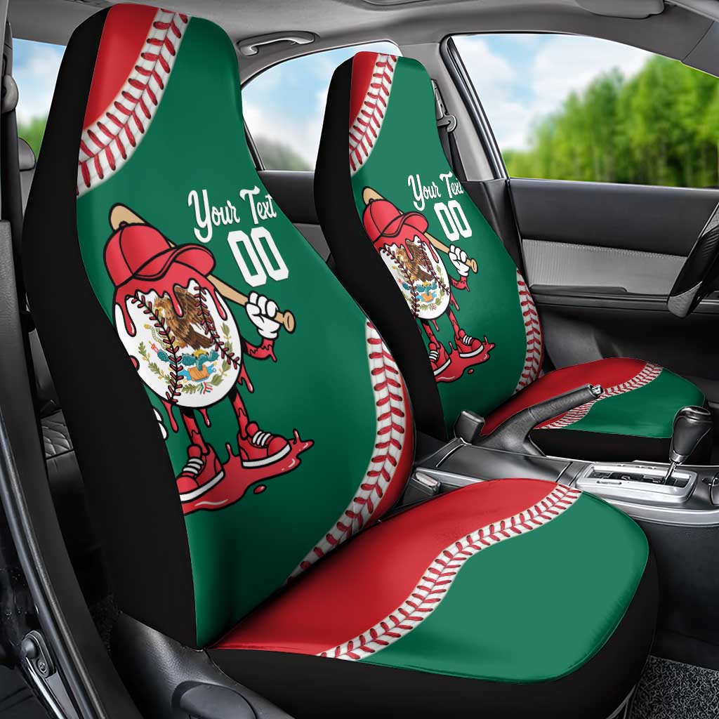 Mexico 2026 Baseball Custom Car Seat Cover Go Champions Drip Style