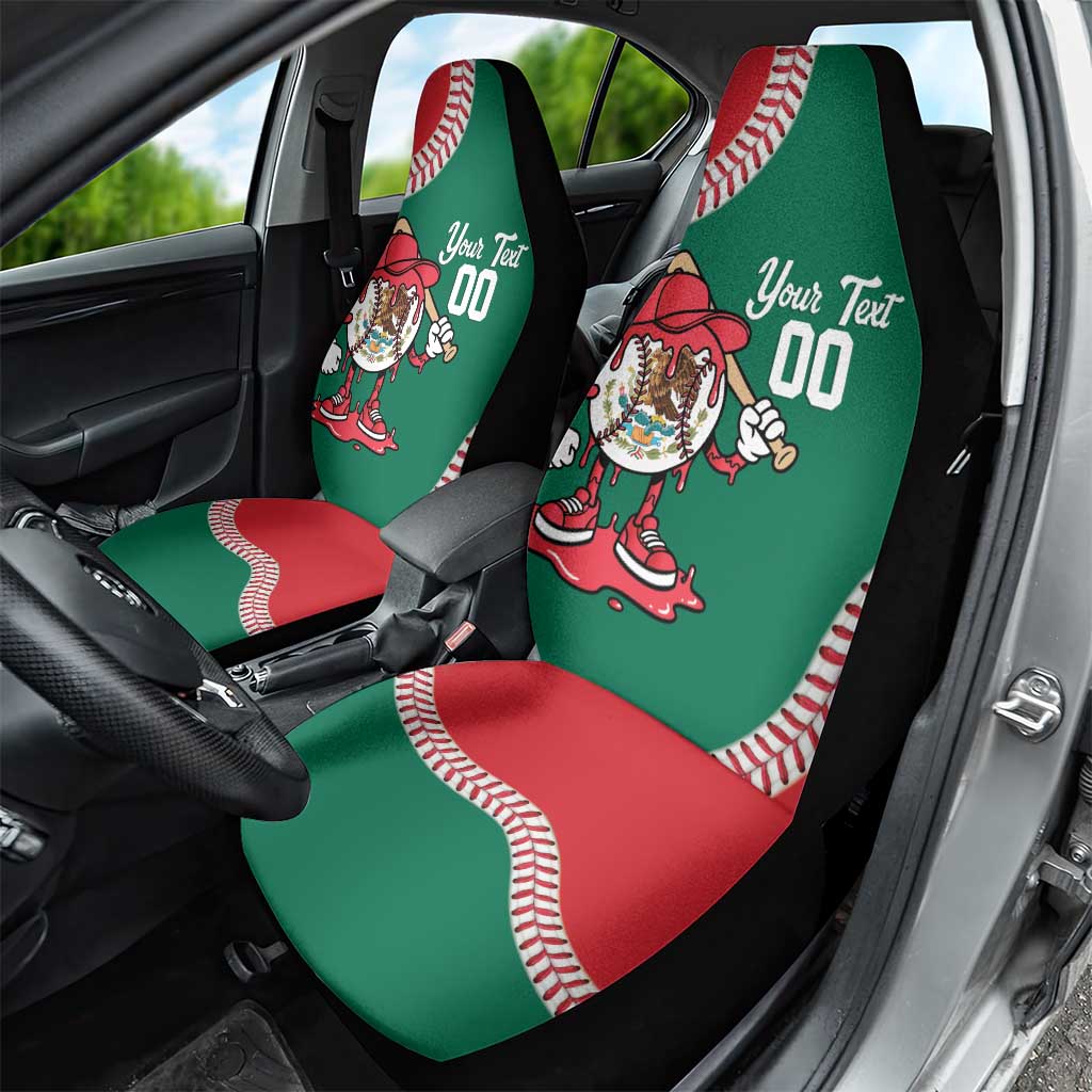 Mexico 2026 Baseball Custom Car Seat Cover Go Champions Drip Style