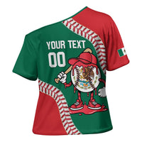 Mexico 2026 Baseball Custom Cross Shoulder Shirt Go Champions Drip Style