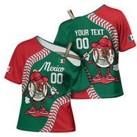 Mexico 2026 Baseball Custom Cross Shoulder Shirt Go Champions Drip Style
