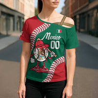 Mexico 2026 Baseball Custom Cross Shoulder Shirt Go Champions Drip Style