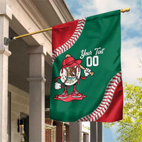 Mexico 2026 Baseball Custom Garden Flag Go Champions Drip Style