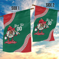 Mexico 2026 Baseball Custom Garden Flag Go Champions Drip Style