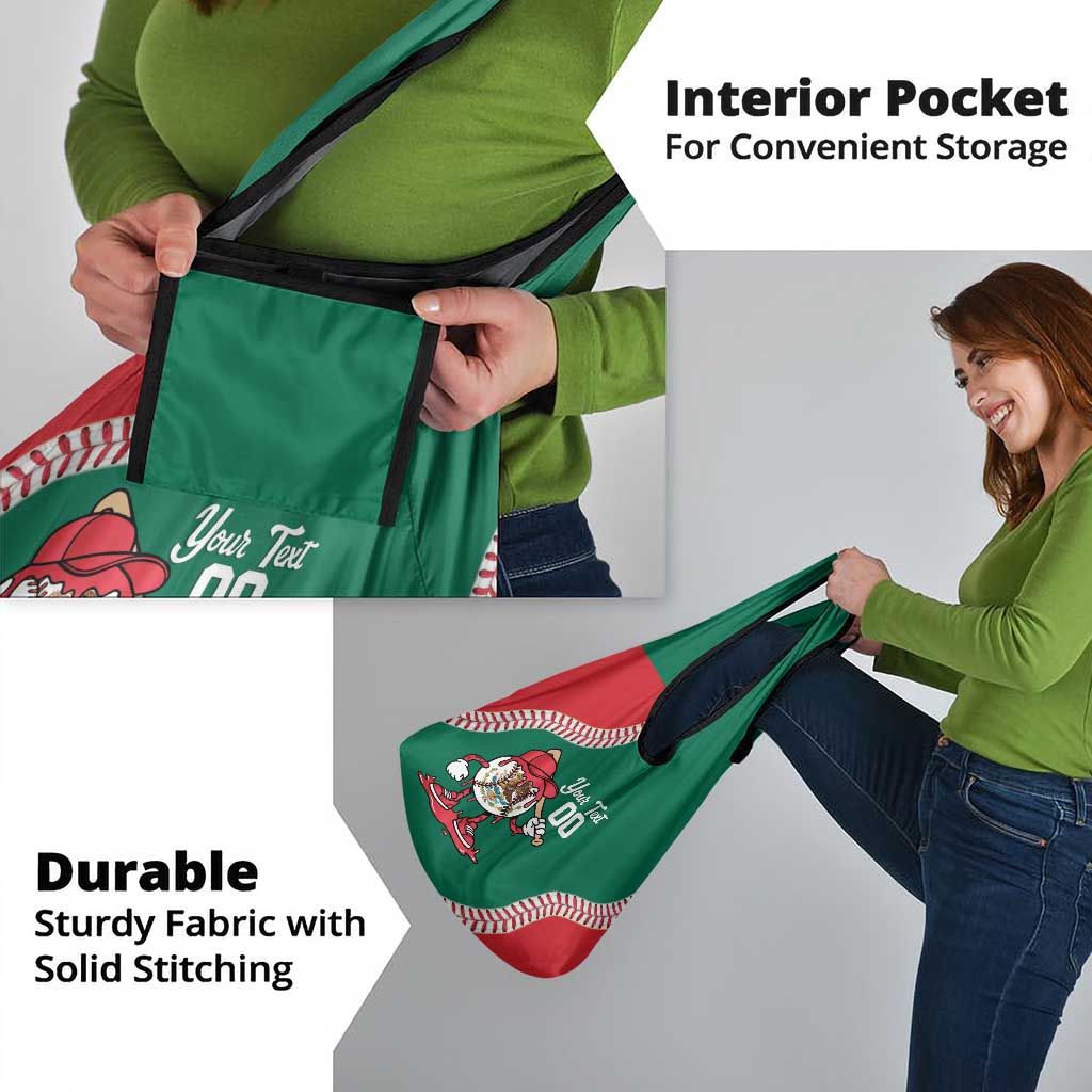 Mexico 2026 Baseball Custom Grocery Bag Go Champions Drip Style