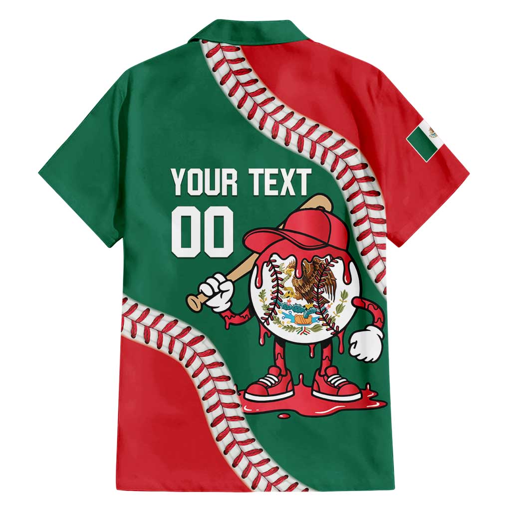 Mexico 2026 Baseball Custom Hawaiian Shirt Go Champions Drip Style