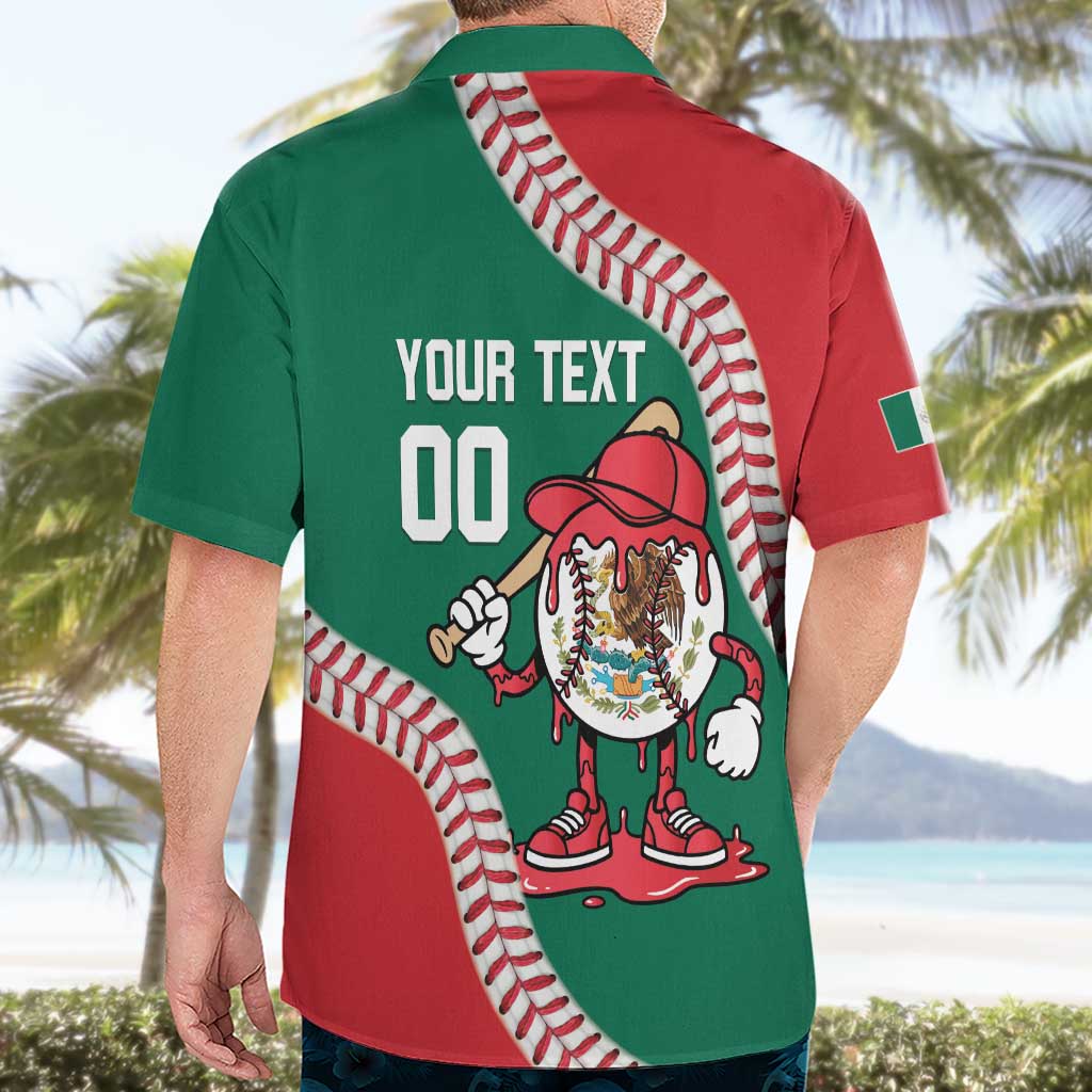 Mexico 2026 Baseball Custom Hawaiian Shirt Go Champions Drip Style