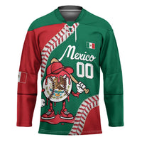 Mexico 2026 Baseball Custom Hockey Jersey Go Champions Drip Style