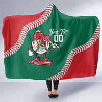 Mexico 2026 Baseball Custom Hooded Blanket Go Champions Drip Style