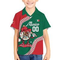 Mexico 2026 Baseball Custom Kid Hawaiian Shirt Go Champions Drip Style