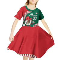 Mexico 2026 Baseball Custom Kid Short Sleeve Dress Go Champions Drip Style