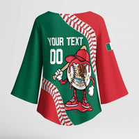 Mexico 2026 Baseball Custom Kimono Sleeve Blouse Go Champions Drip Style