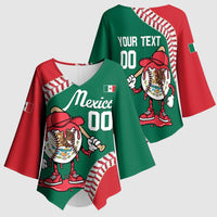 Mexico 2026 Baseball Custom Kimono Sleeve Blouse Go Champions Drip Style