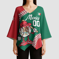 Mexico 2026 Baseball Custom Kimono Sleeve Blouse Go Champions Drip Style