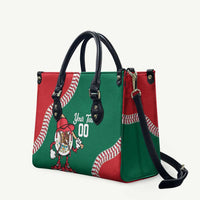 Mexico 2026 Baseball Custom Leather Bag Go Champions Drip Style