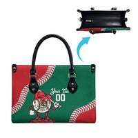 Mexico 2026 Baseball Custom Leather Bag Go Champions Drip Style