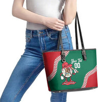 Mexico 2026 Baseball Custom Leather Tote Bag Go Champions Drip Style