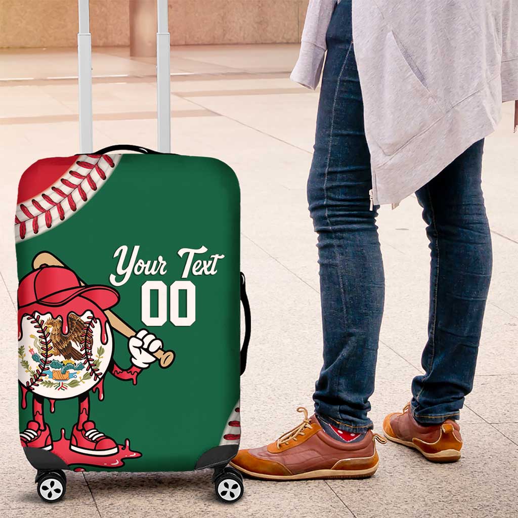 Mexico 2026 Baseball Custom Luggage Cover Go Champions Drip Style