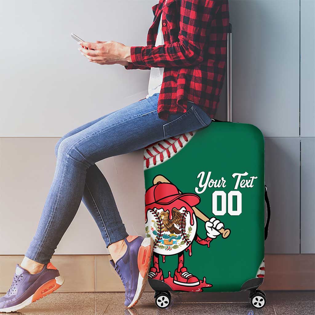 Mexico 2026 Baseball Custom Luggage Cover Go Champions Drip Style