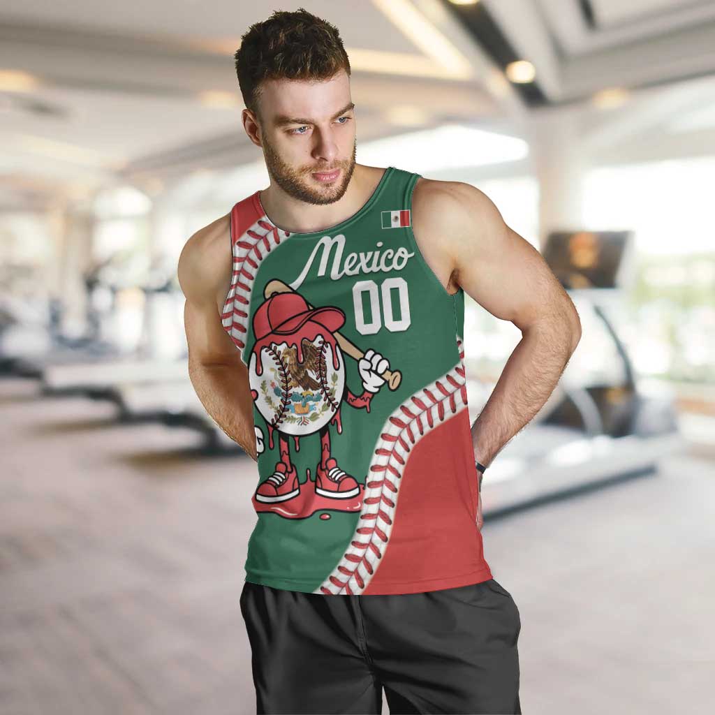 Mexico 2026 Baseball Custom Men Tank Top Go Champions Drip Style