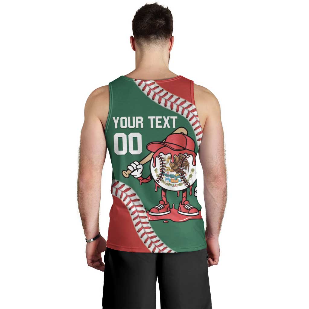 Mexico 2026 Baseball Custom Men Tank Top Go Champions Drip Style